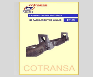 Cadenas transportadoras, nuevo catálogo ET09